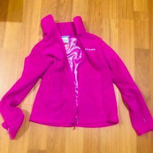 Fleece Columbia jacket with omini heat insulation for women s